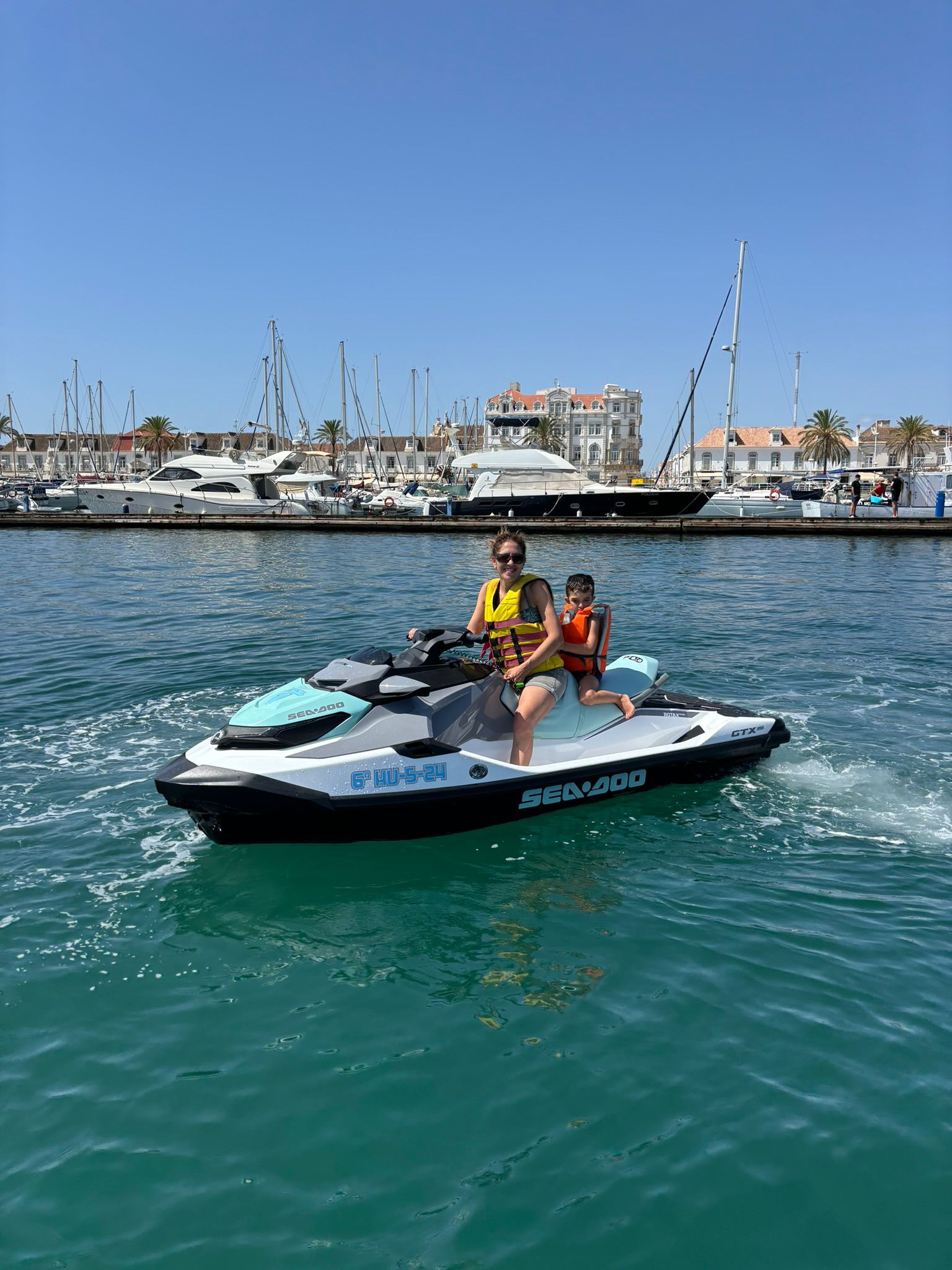 Ruta en moto de agua